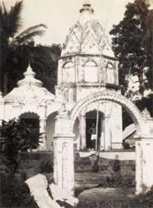 Hindu temple in Trinidad, 1931